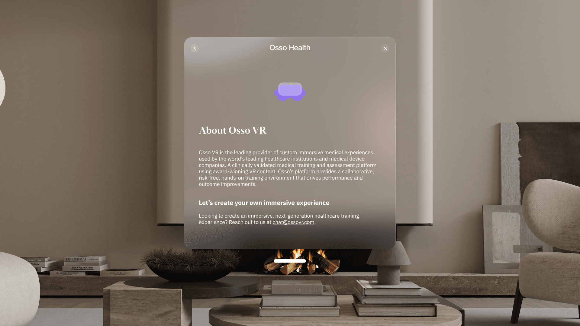 Apple Vision Pro App UI — image 3